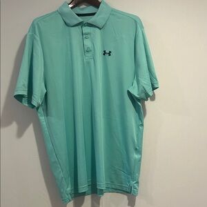 Under Armour Men's Teal Polo Shirt